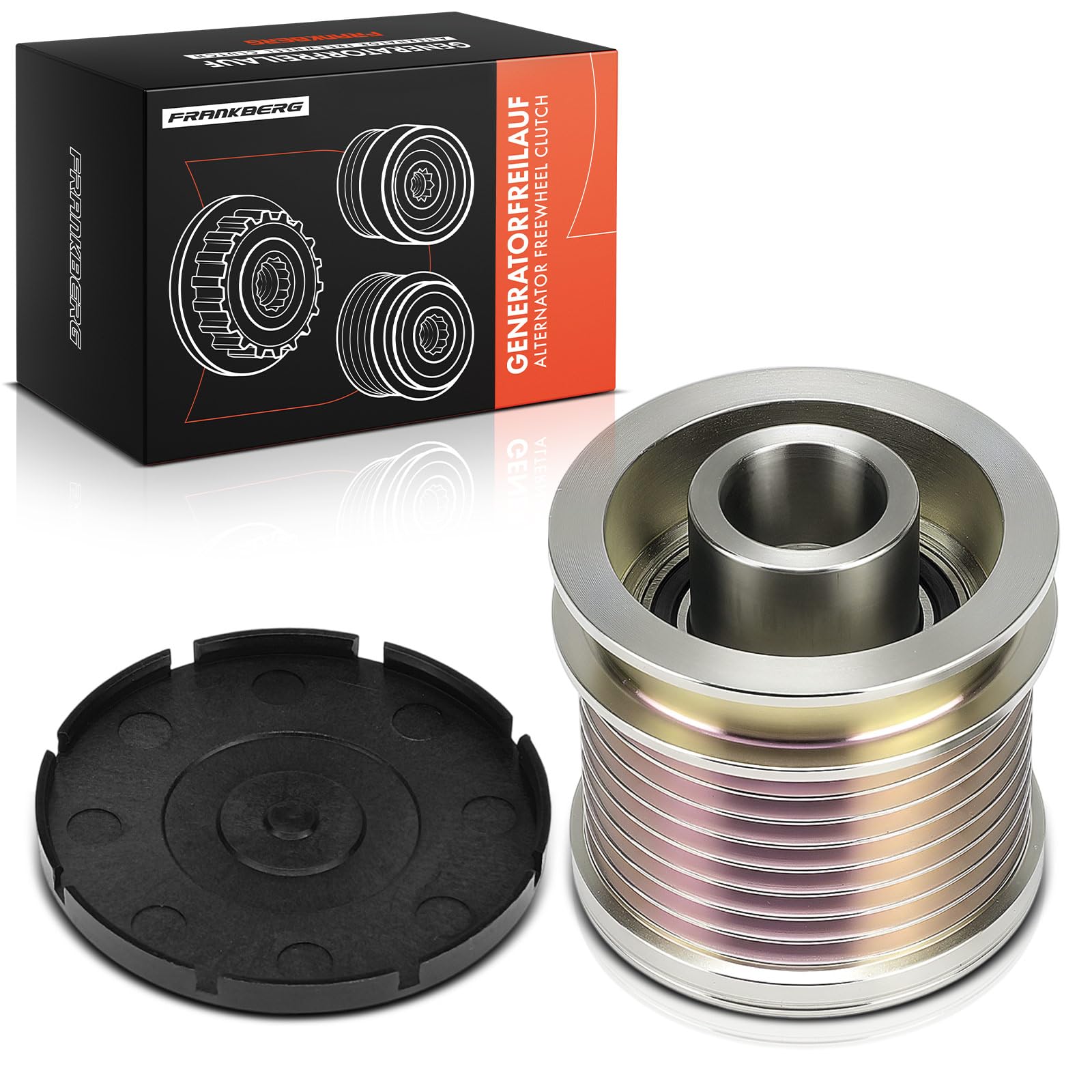 Frankberg Alternatore a ruota libera per generatore diesel 6421500760 | Compatibile con: Classe G Cabriolet W463, Classe GL X164, Pianale/telaio Classe G W461, Classe R V251 W251, Classe M W164