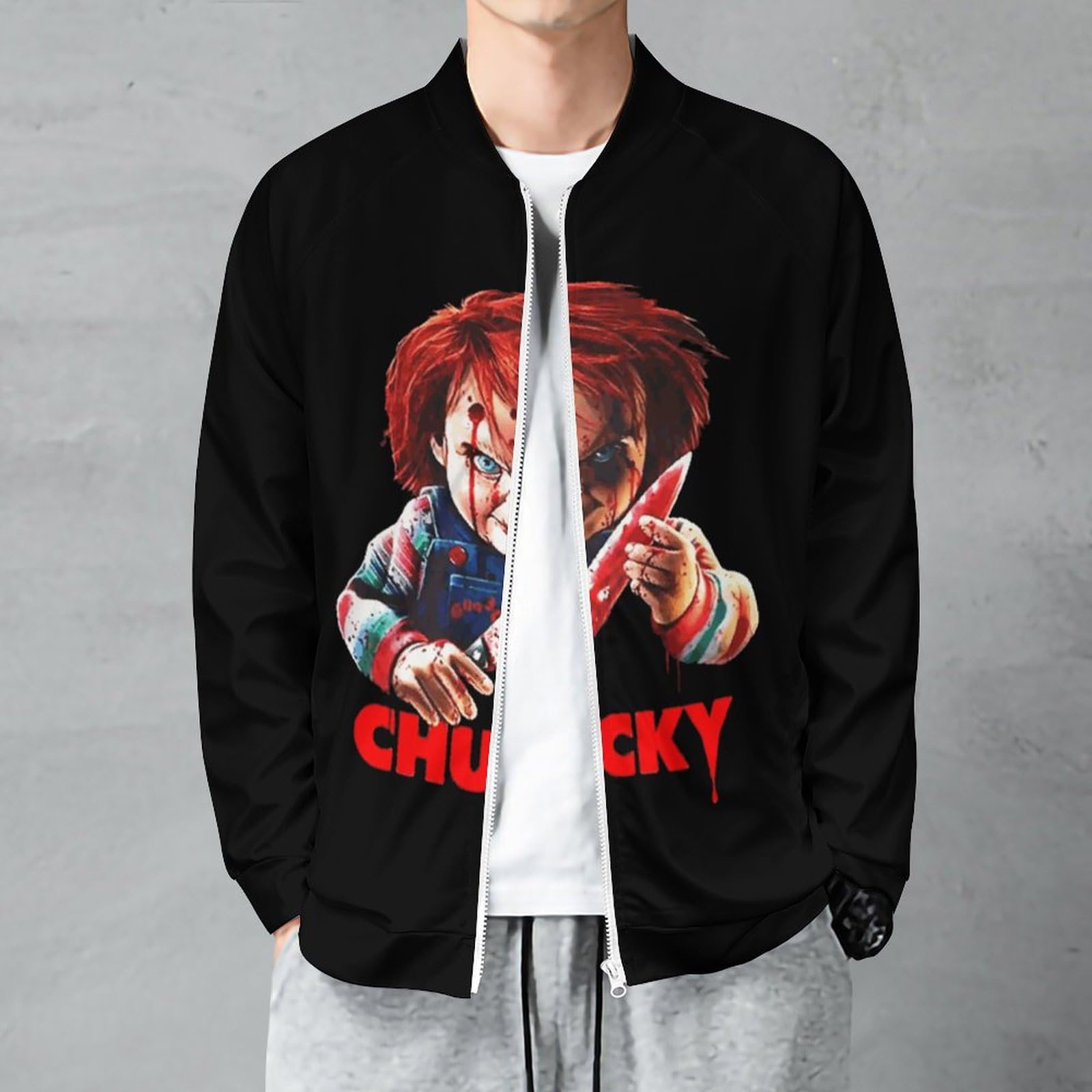 Amazon.co.jp: ジャケット メンズ 長袖 チャッキー チャイルドプレイ