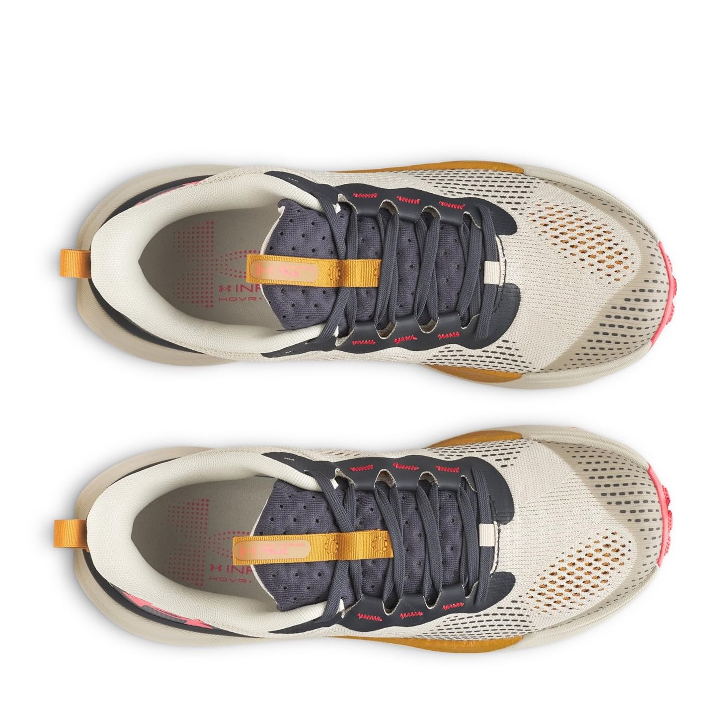 Under Armour Infinite Pro Trail Zapatillas para Correr Zapatilla Trail Unisex Khaki Base/Anthracite/Racer Red