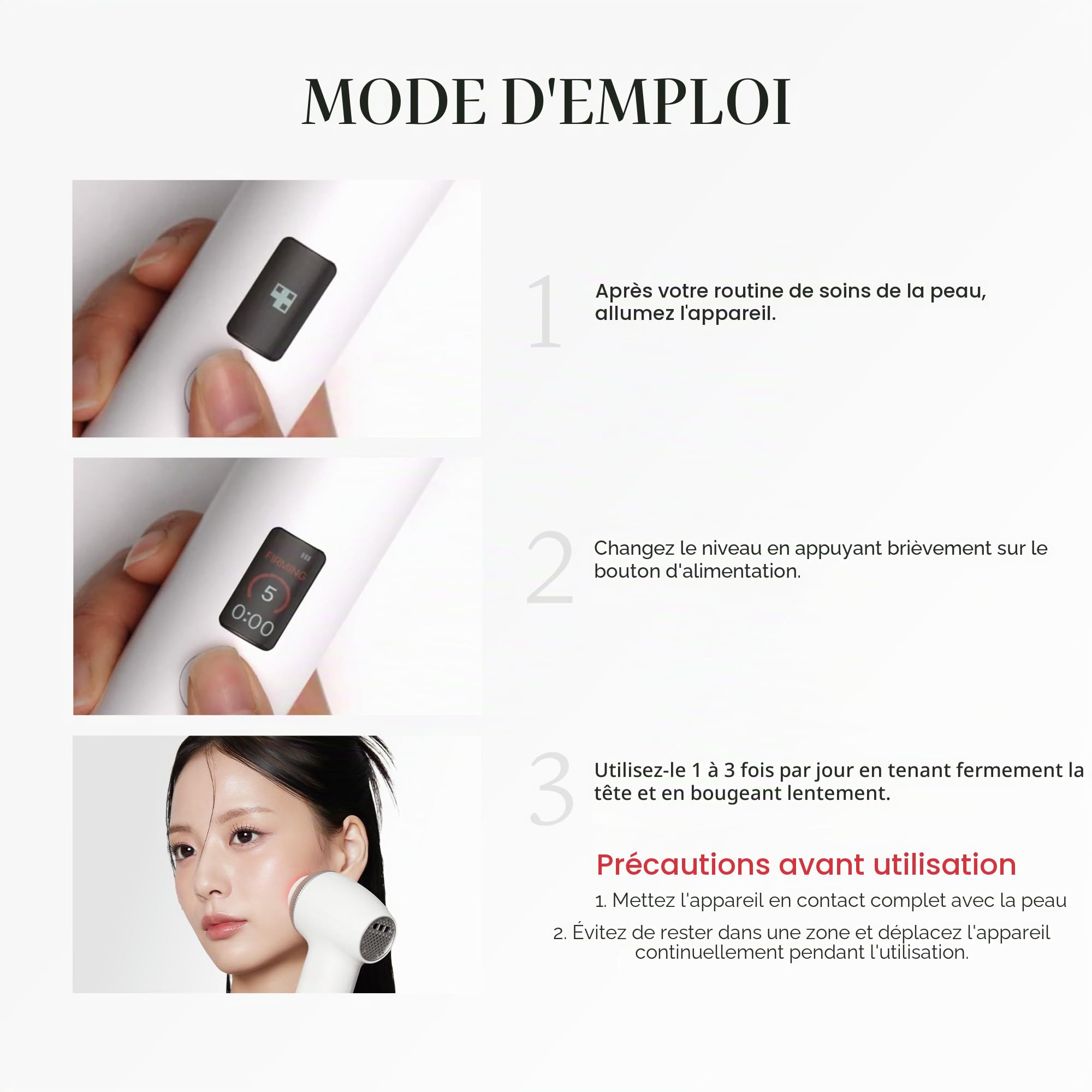 Medicube Age-R Ultra Tune 40.68 | Outil de soins de la peau 2 en 1