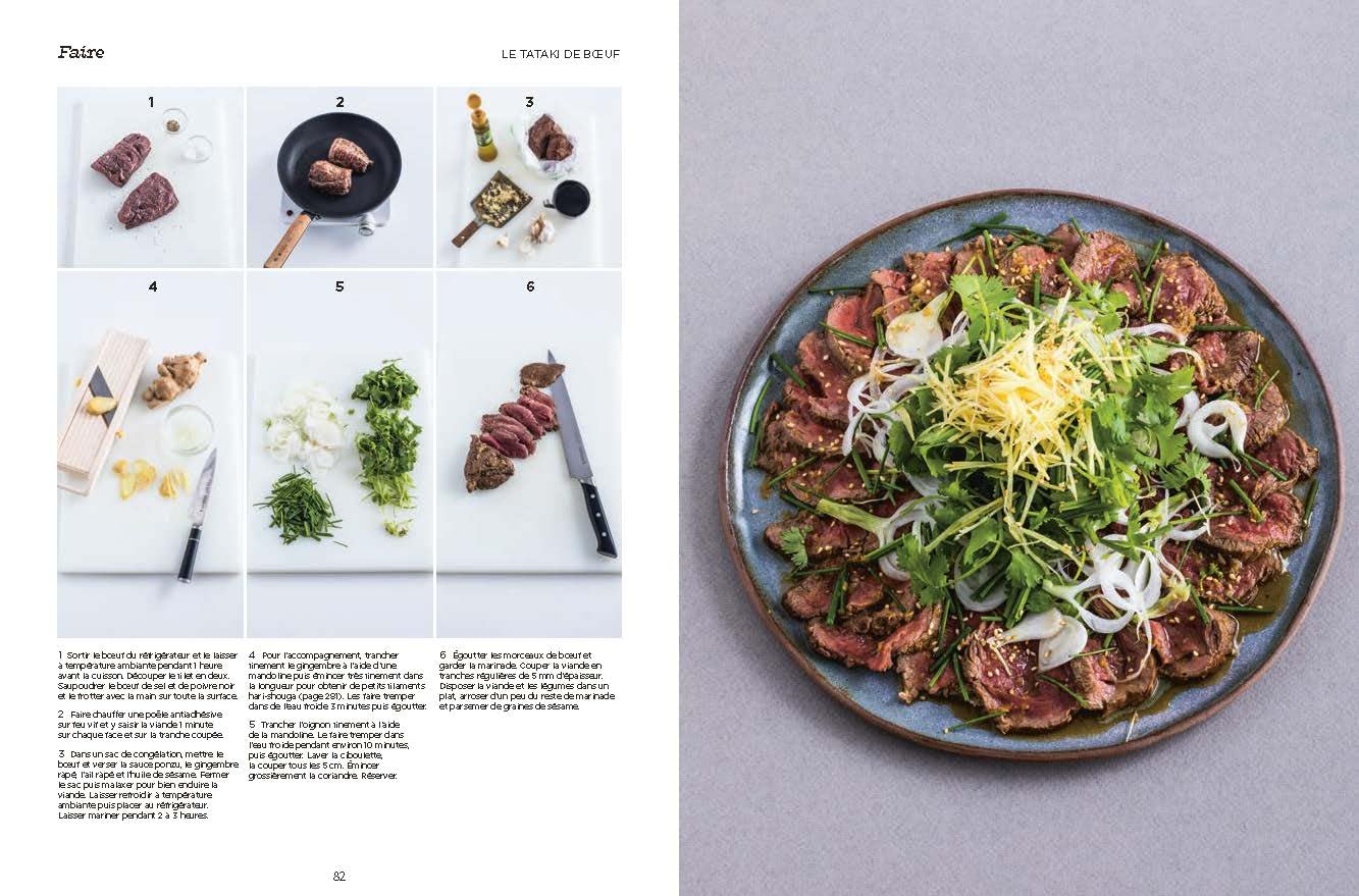 Le grand manuel de la cuisine japonaise: Techniques, produits & recettes
