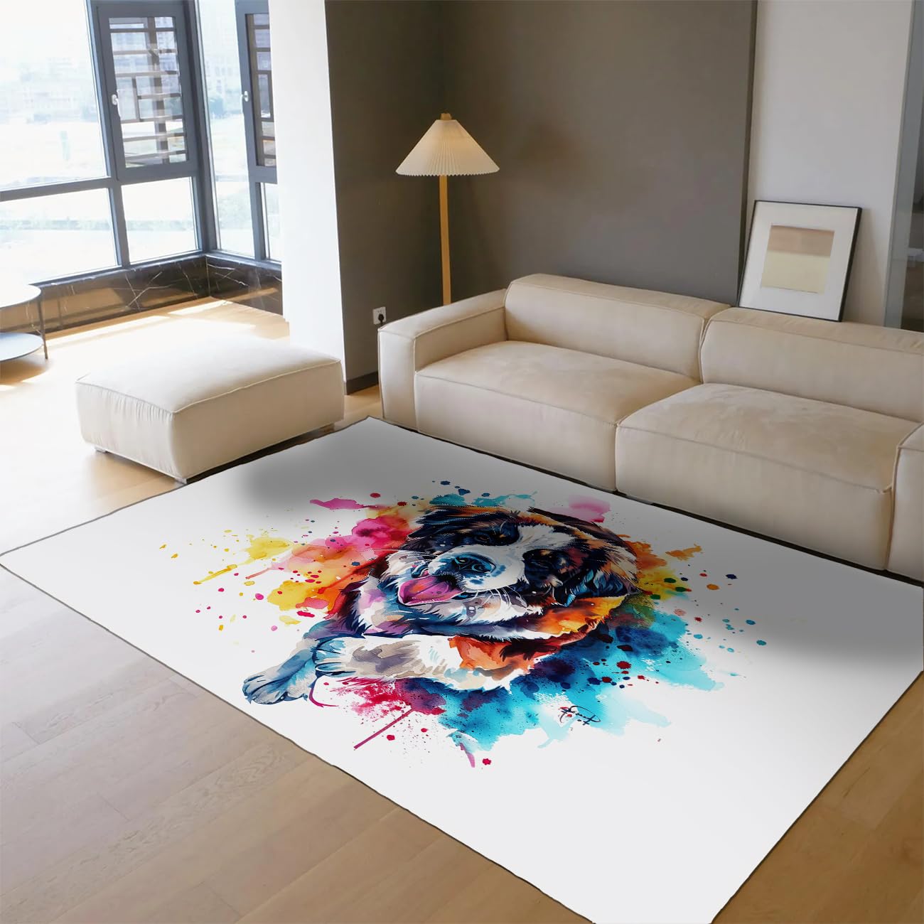 Descente de lit chambre bébé tapis de jeux enfant doux lavable