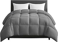 Vista 17 de Lux Decor Collection - Edredón acolchado pesado de calidad premium, relleno de edredón, con pestañas de esquina, relleno de microfibra de felpa