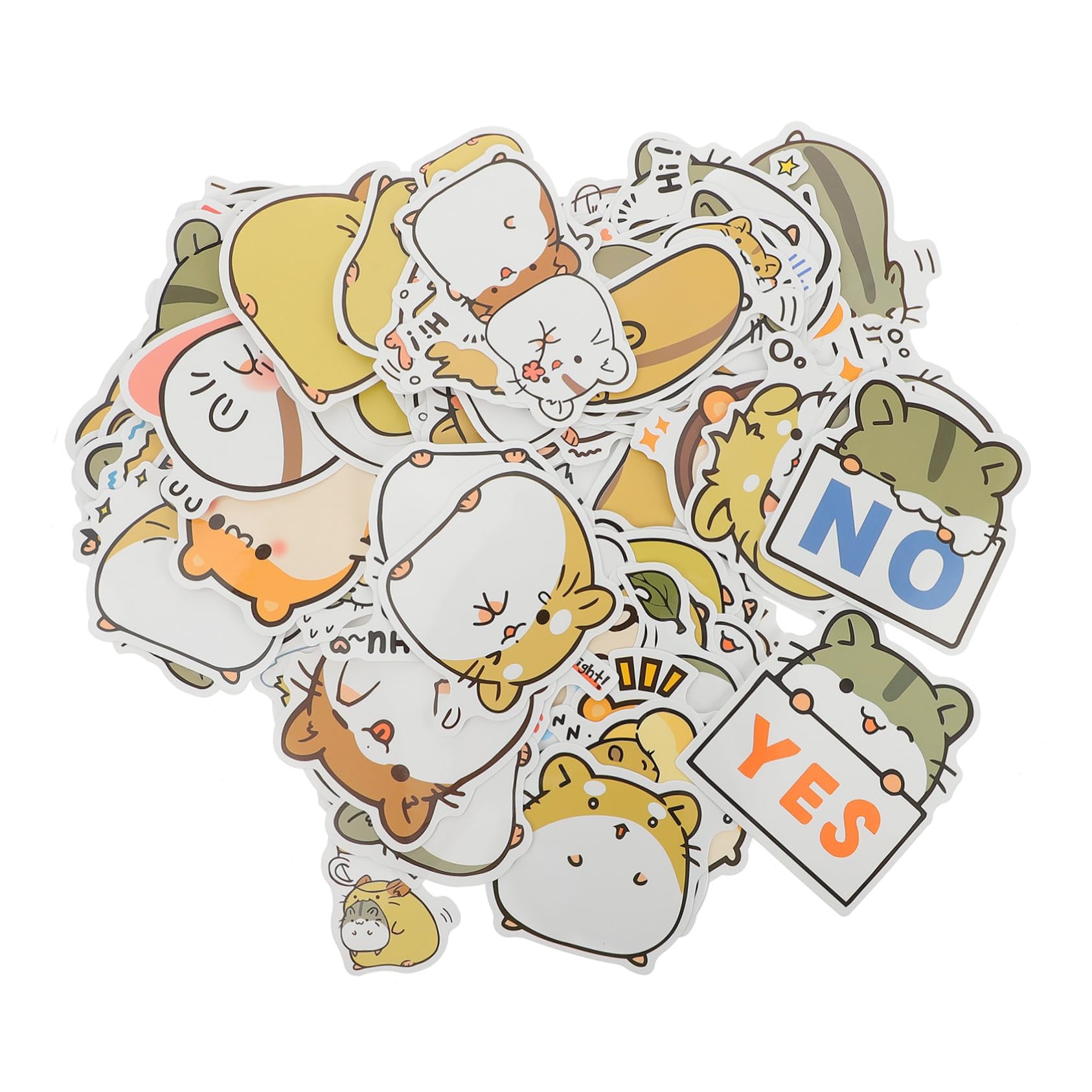 NUOBESTY 3 Set Adesivi Per Laptop Cartone Stickers Decorativi Per Scrapbooking E Facili Applicare Su Laptop Taccuini E Altri Oggetti 200 Pezzi*3