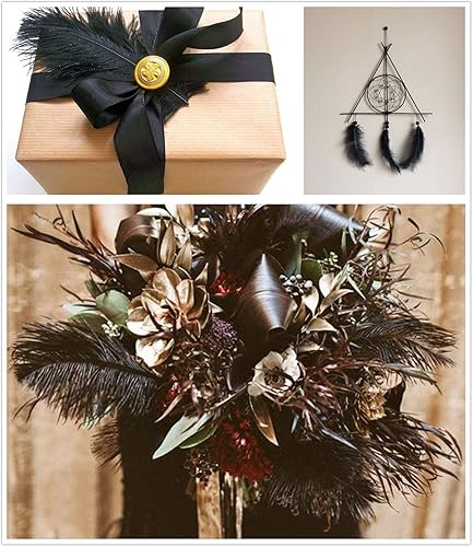 Miniatura 10 de AWAYTR - 10 plumas de avestruz naturales para centros de mesa de boda decoración del hogar