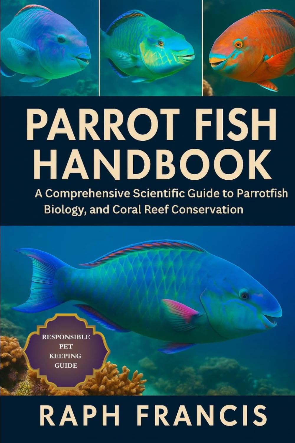 PARROT FISH HANDBOOK: A Comprehensive Scientific Guide to Parrotfish Biology, Ecology, and Coral Reef Conservation