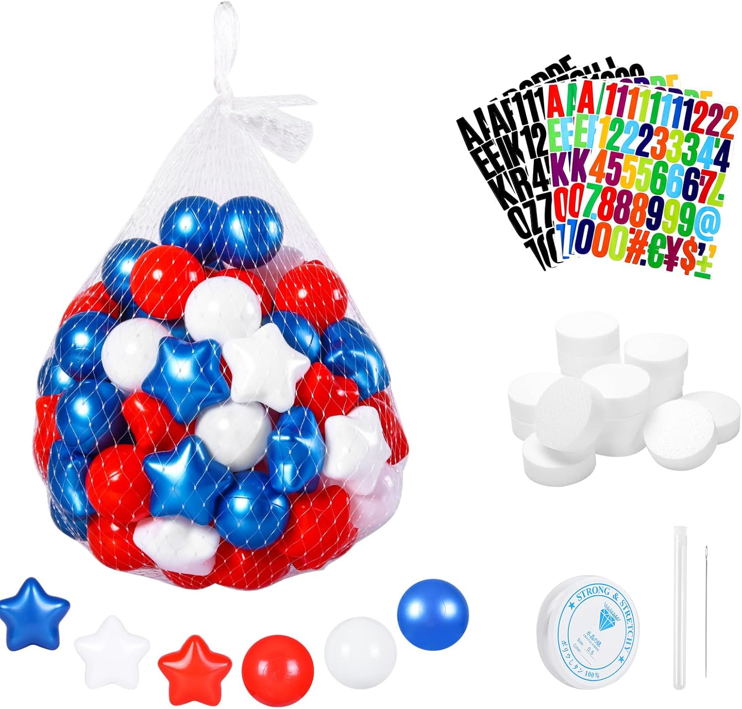 200 DIY Giant Friendship Bracelet Birthday Banner