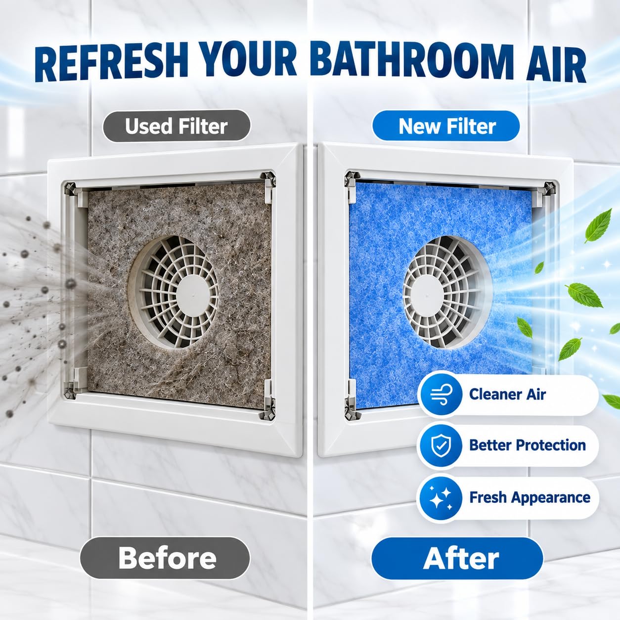 6 Filtres Extracteur d'air pour LÜFTEC GSE