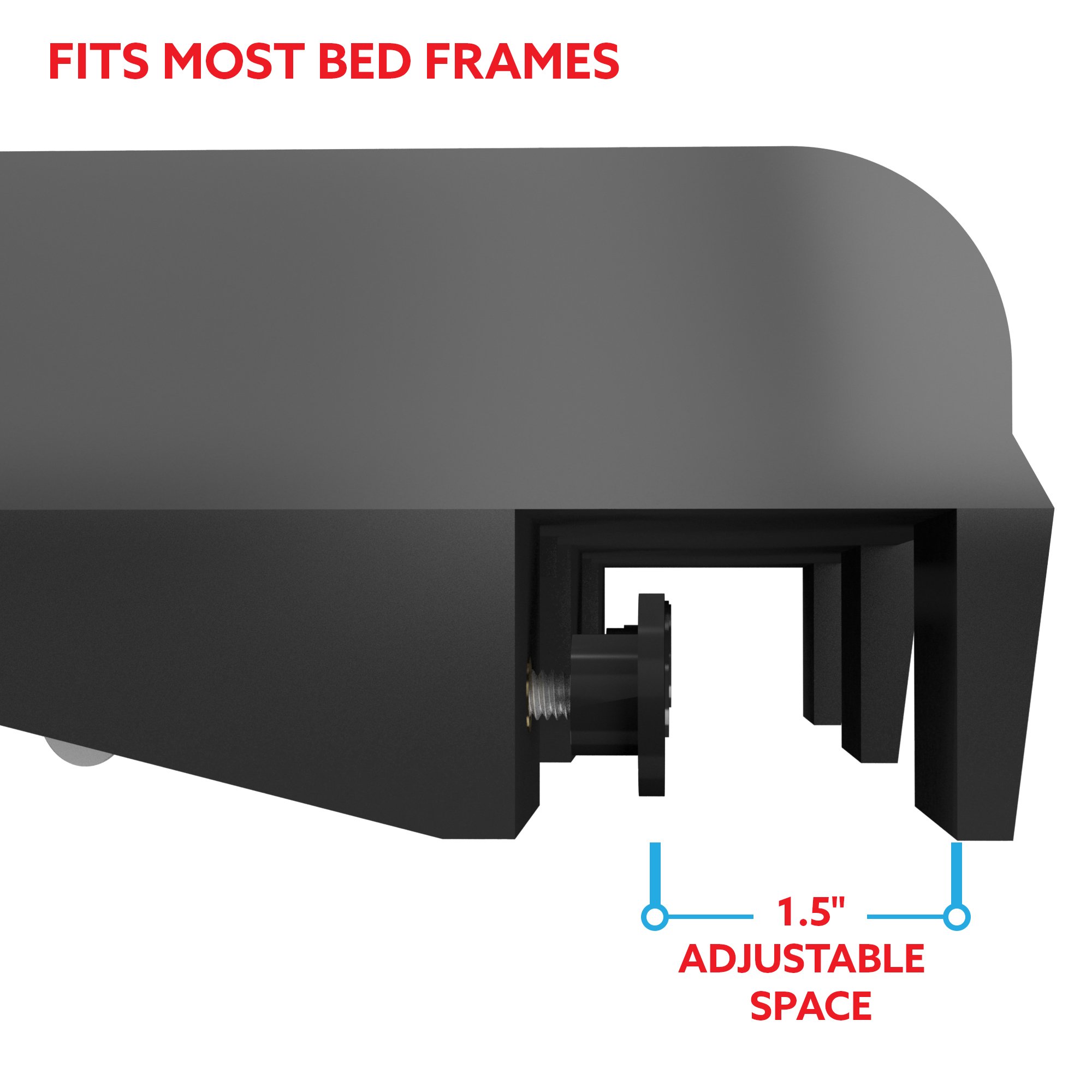 Bedside Shelf for Bunk Beds, Lofts & Bed Frames Heavy Duty Storage