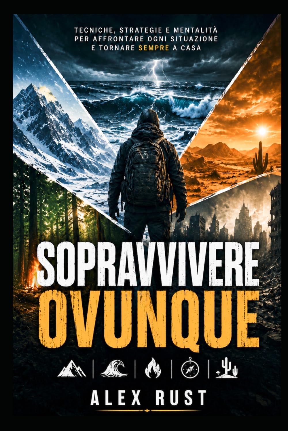 SOPRAVVIVERE OVUNQUE: Come prepararsi, reagire e prosperare in situazioni estreme con risorse minime.