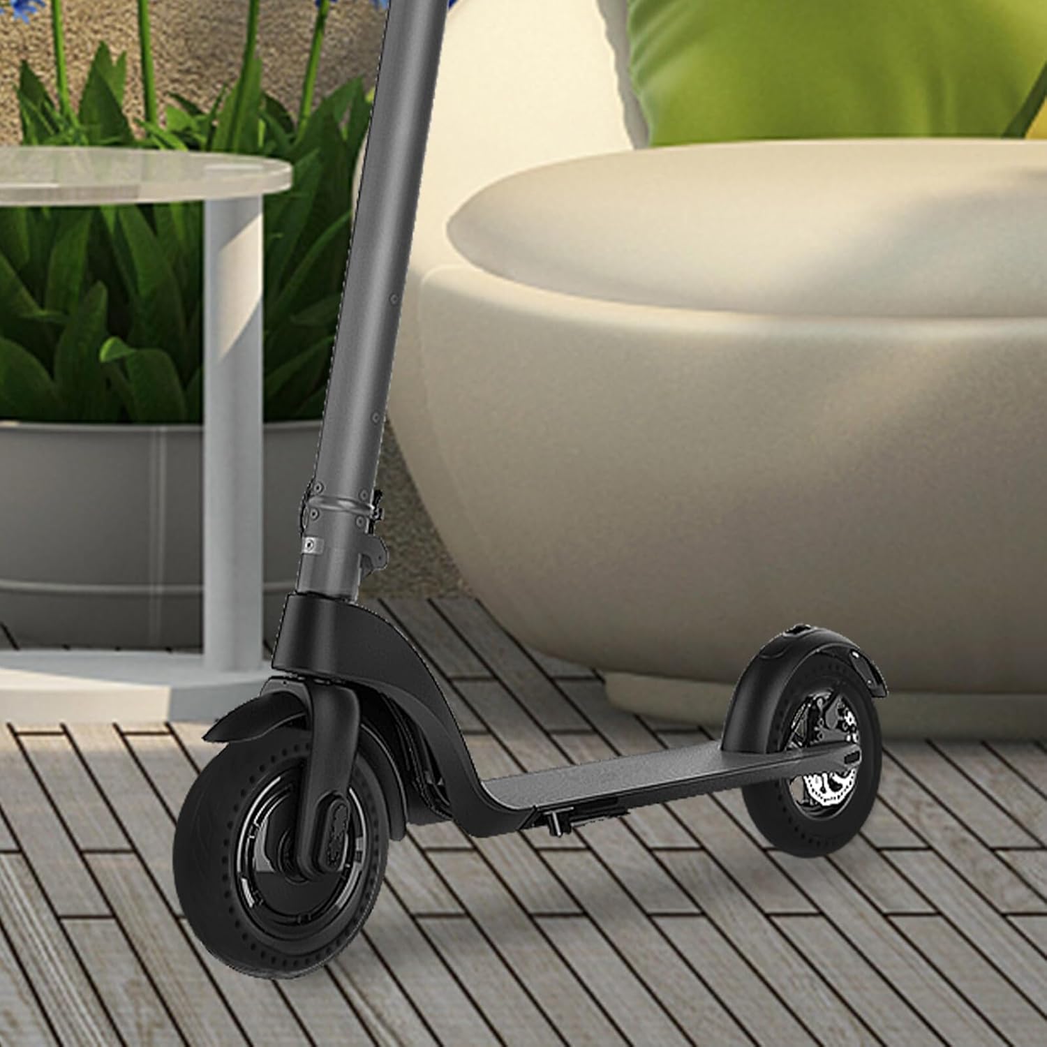 Honeycomb Replacement Wheel for Electric Scooter Tire with Shock Absorption Stable Performance Compatible with and Similar Models Easy Installation