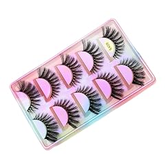 UAMOU 10 Styles 2 5 10 20 30 50 100 Boxes 3D Mink Lashes 5 Pairs Natural Individual