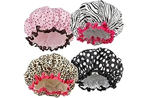 TCOTBE Shower Caps: Waterproof Protection for Hair