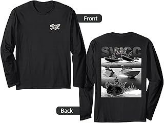 Awesome SWCC BASIC Pin RIB CCA SOC-R Combatant Craft Design Long Sleeve T-Shirt