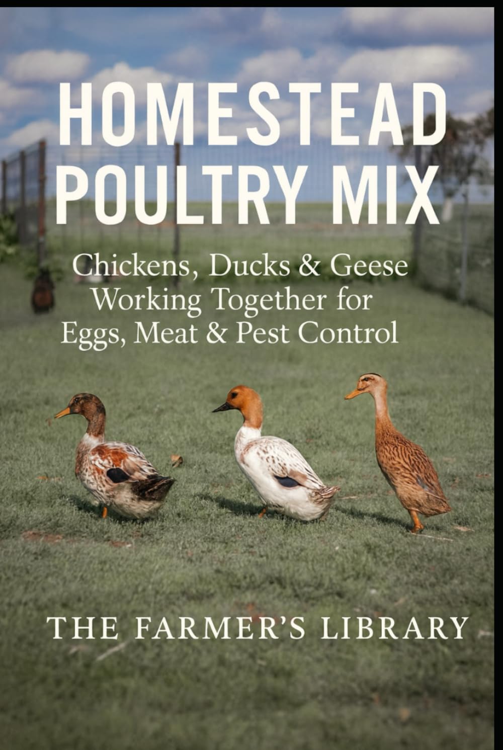 Homestead Poultry Mix: How Chickens, Ducks and Geese Work Together for Eggs, Meat, Pest Control and Healthy Land