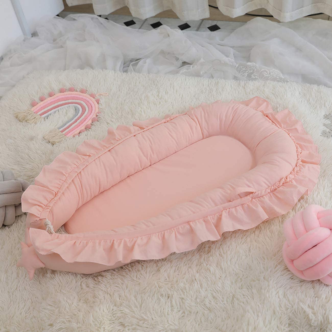 Amazon.co.jp: ベビーベッド 赤ちゃん ベッドインベッド 新生児 添い寝 
