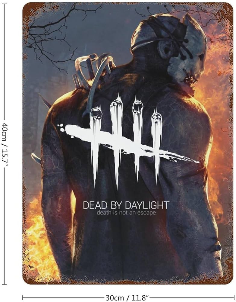 Amazon.co.jp: ブリキ看板 デッドバイデイライト Dead By Daylight