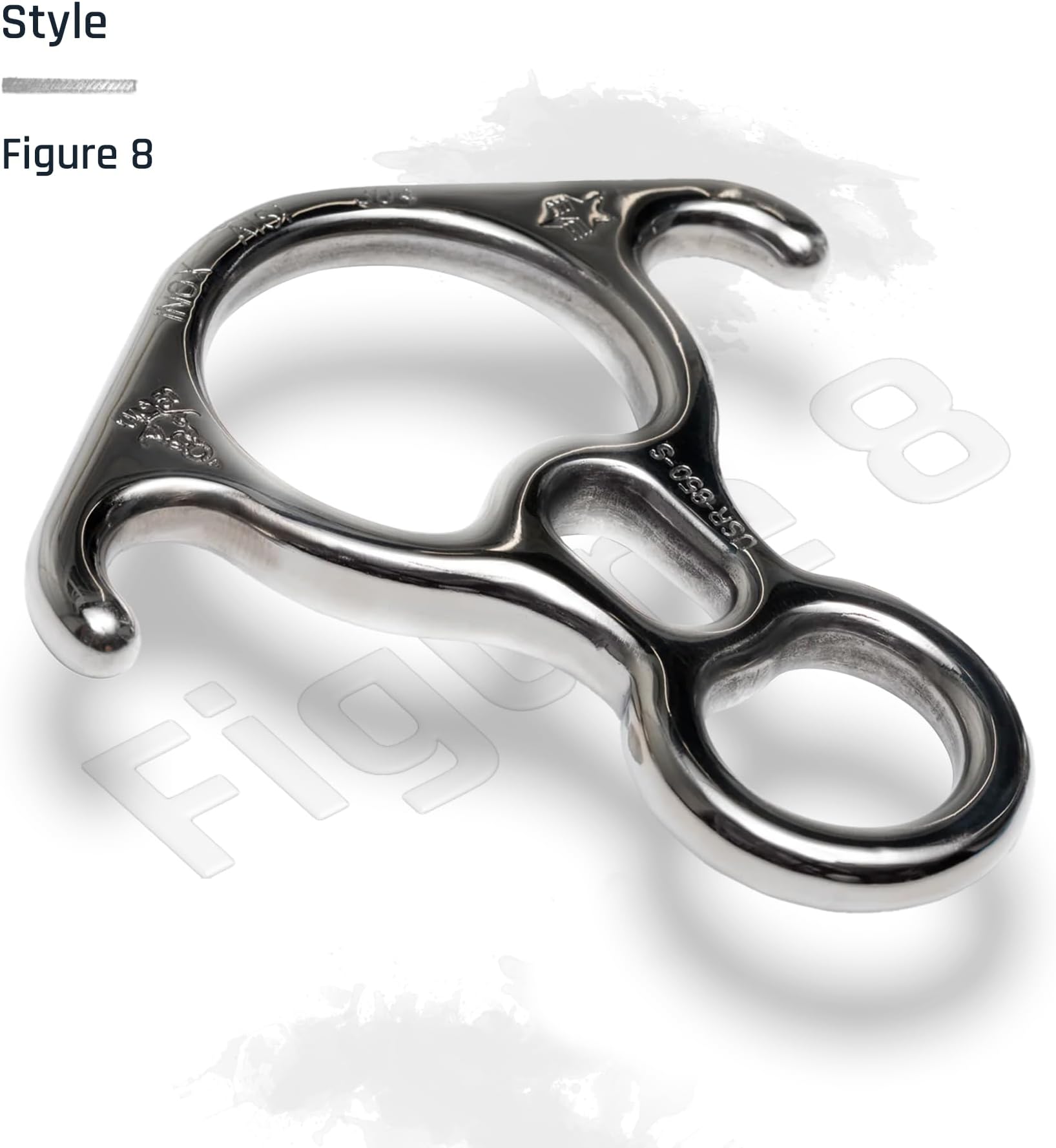 Big 8 Stainless Steel Rescue Descender