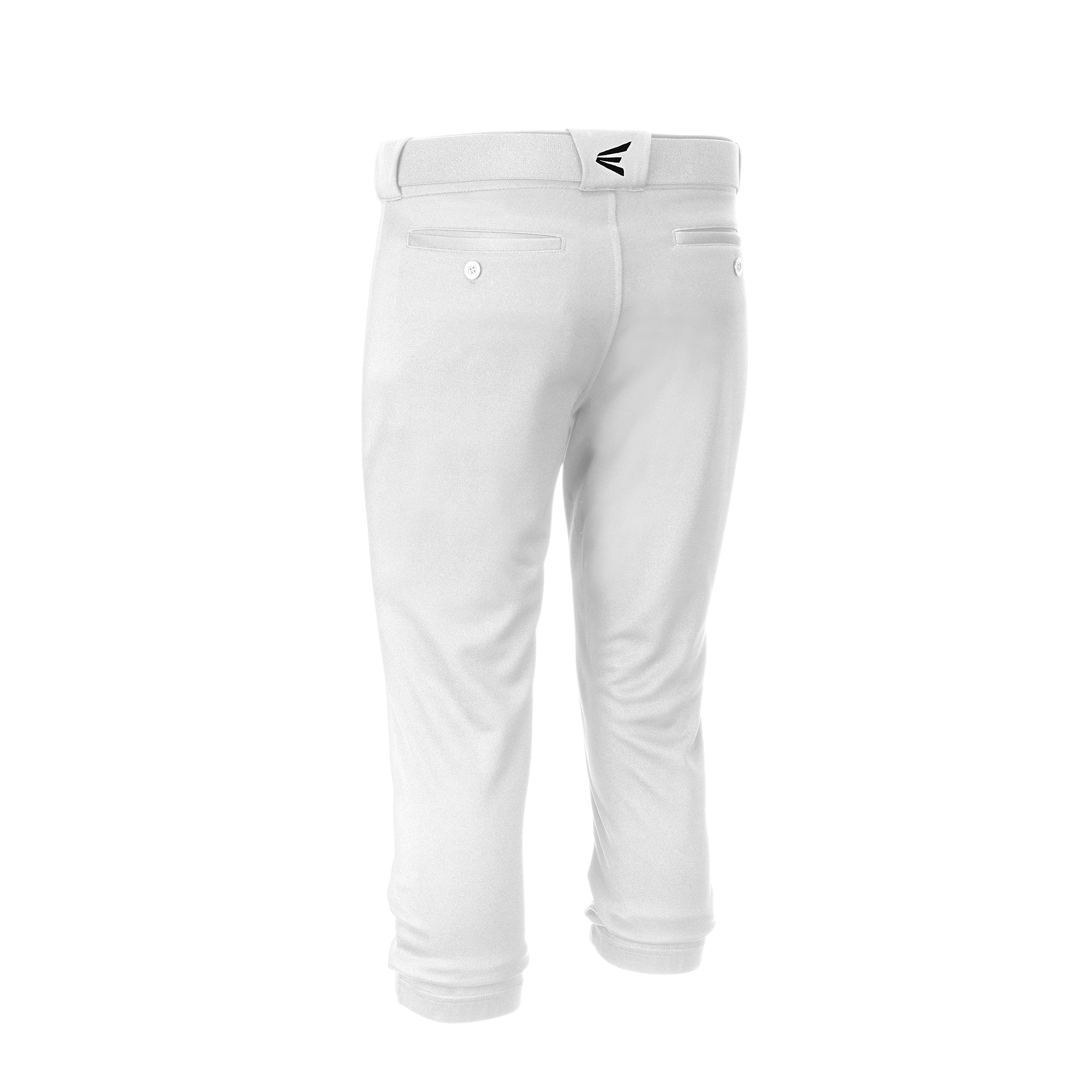 Easton Girls Youth Small Pants, White, Small US