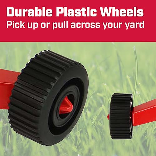 Miniatura 3 de Chapin 4986 Aspersor giratorio de 3 brazos, automático de 360 grados para jardines pequeños y césped, área de cobertura de hasta 45 pies, color rojo