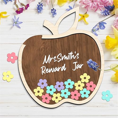 Miniatura 10 de Tarro de recompensa de estrellas personalizado para niños y niñas, tablero de recompensas de entrenamiento de rutina de responsabilidad en el aula,