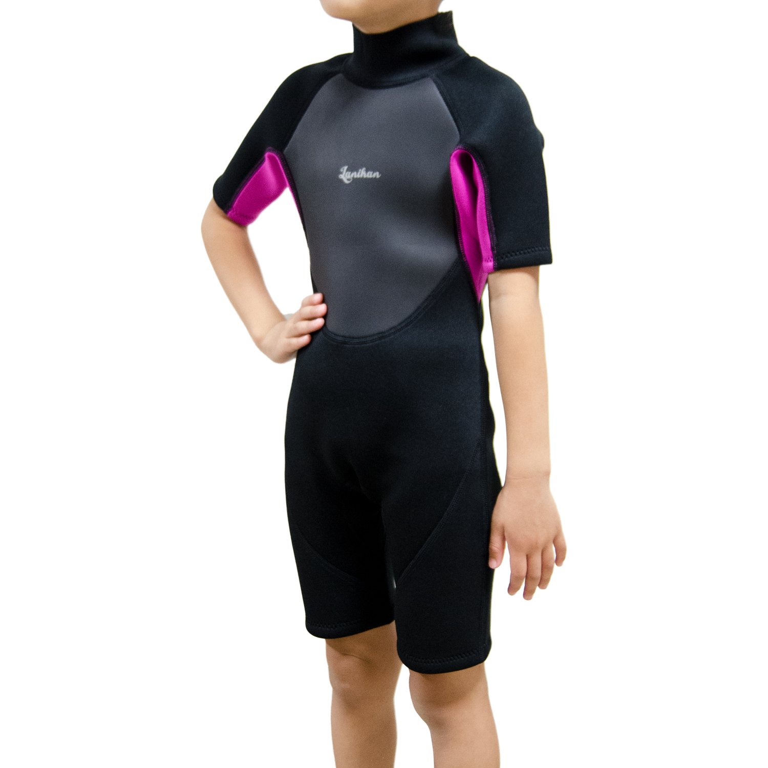 Amazon | Lanikan ウェットスーツ ダイビングスーツ 3mm 子供用 男女