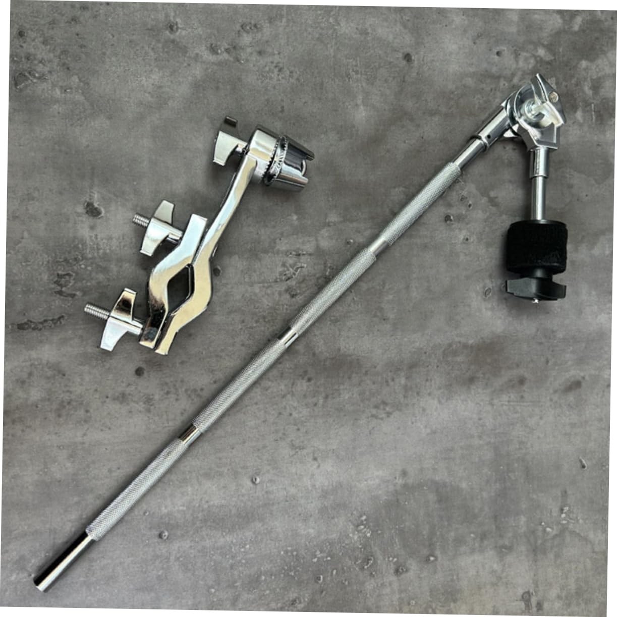 VICASKY Stainless Steel Cymbal Stand Easy-adjustable Cymbal Arm Holder for Drum Accessories