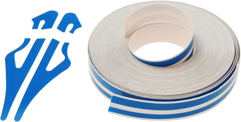Fita Adesiva de Friso Azul para Carro e Barco uxcell 12 mm x 9,8 m – 1 rolo