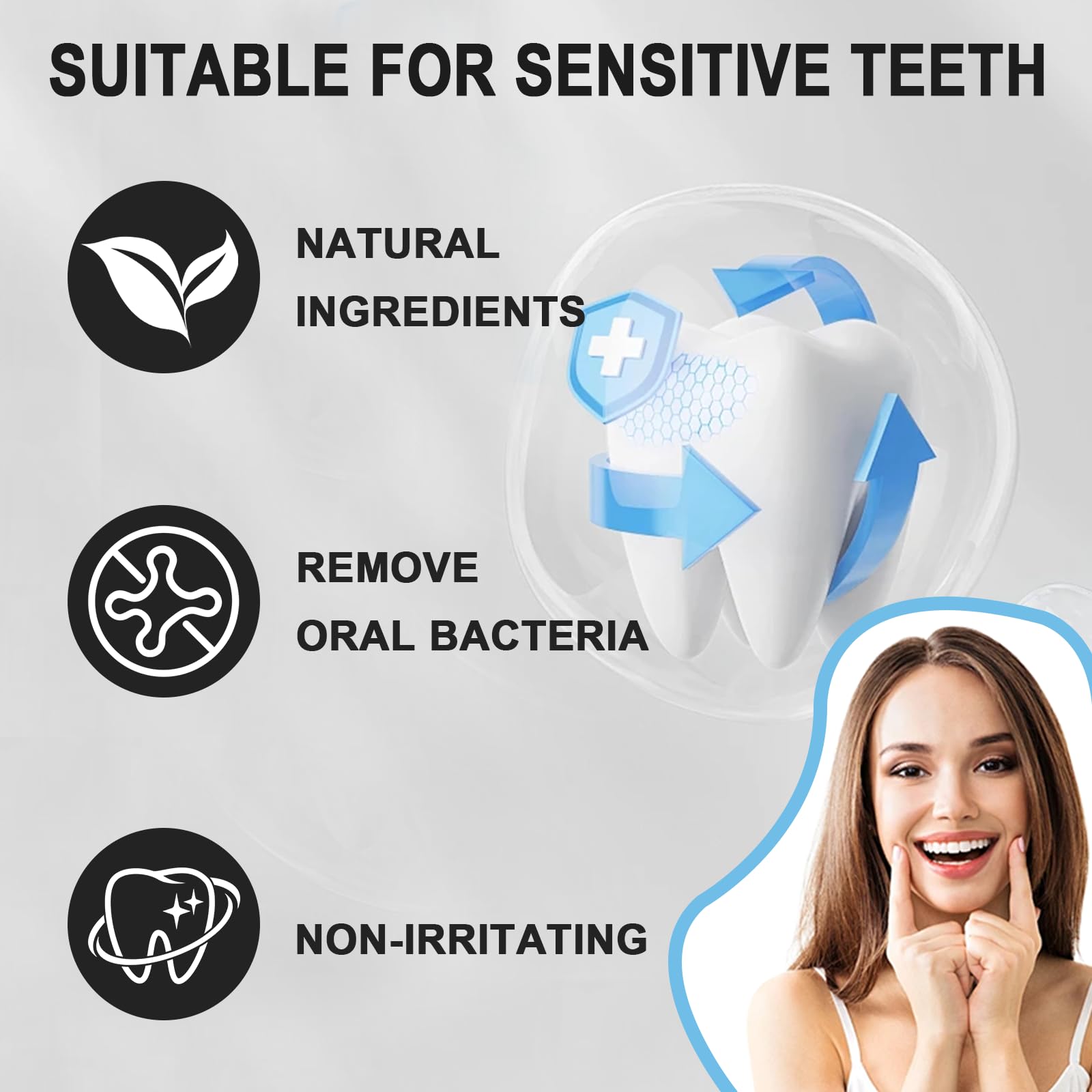 14 Strisce Strisce Sbiancanti Teeth, Sbiancanti Denti, Sbiancante Rapide Bianche Denti, Rimuove Teeth Macchie, per lo Sbiancamento e la Pulizia dei Denti