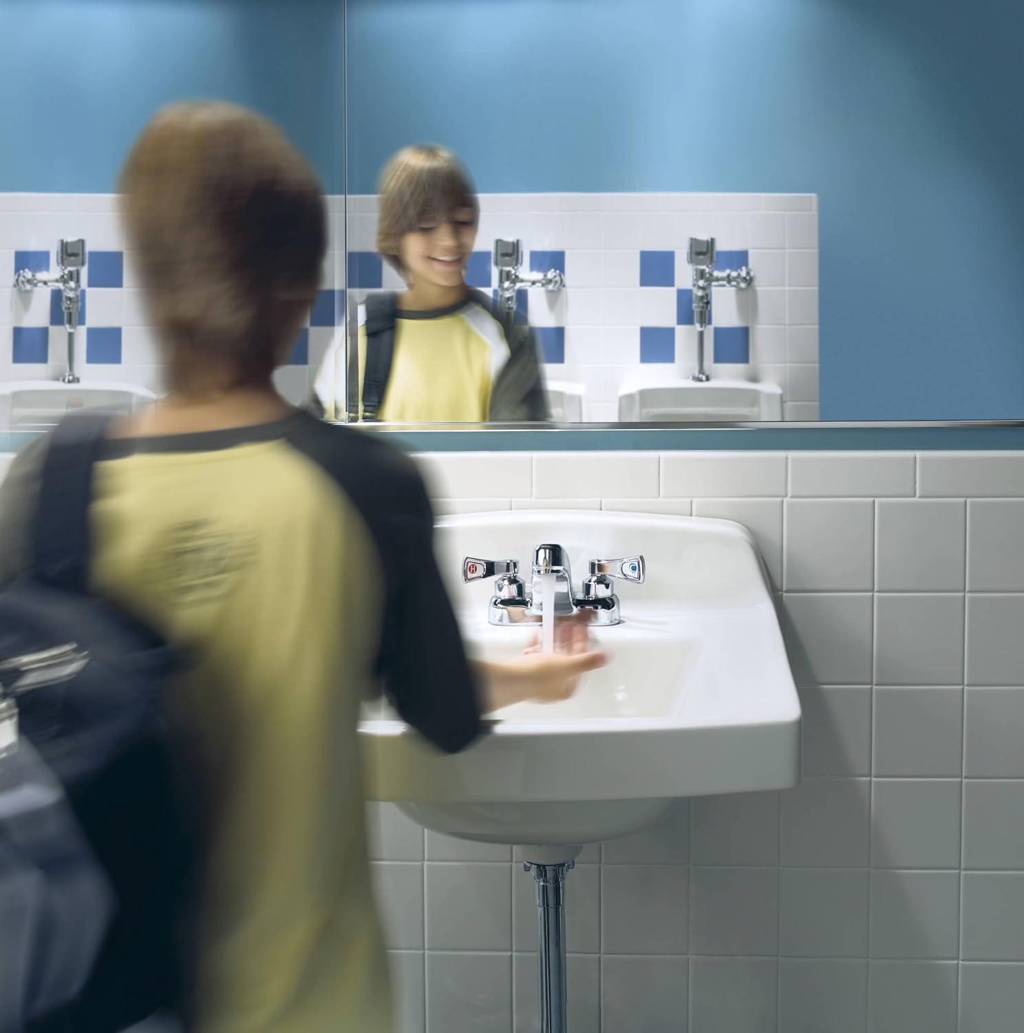 70% Off Discount Moen 8218 Commercial M-Dura 4-Inch Centerset Lavatory Faucet with Grid Strainer 2.2 gpm, Chrome