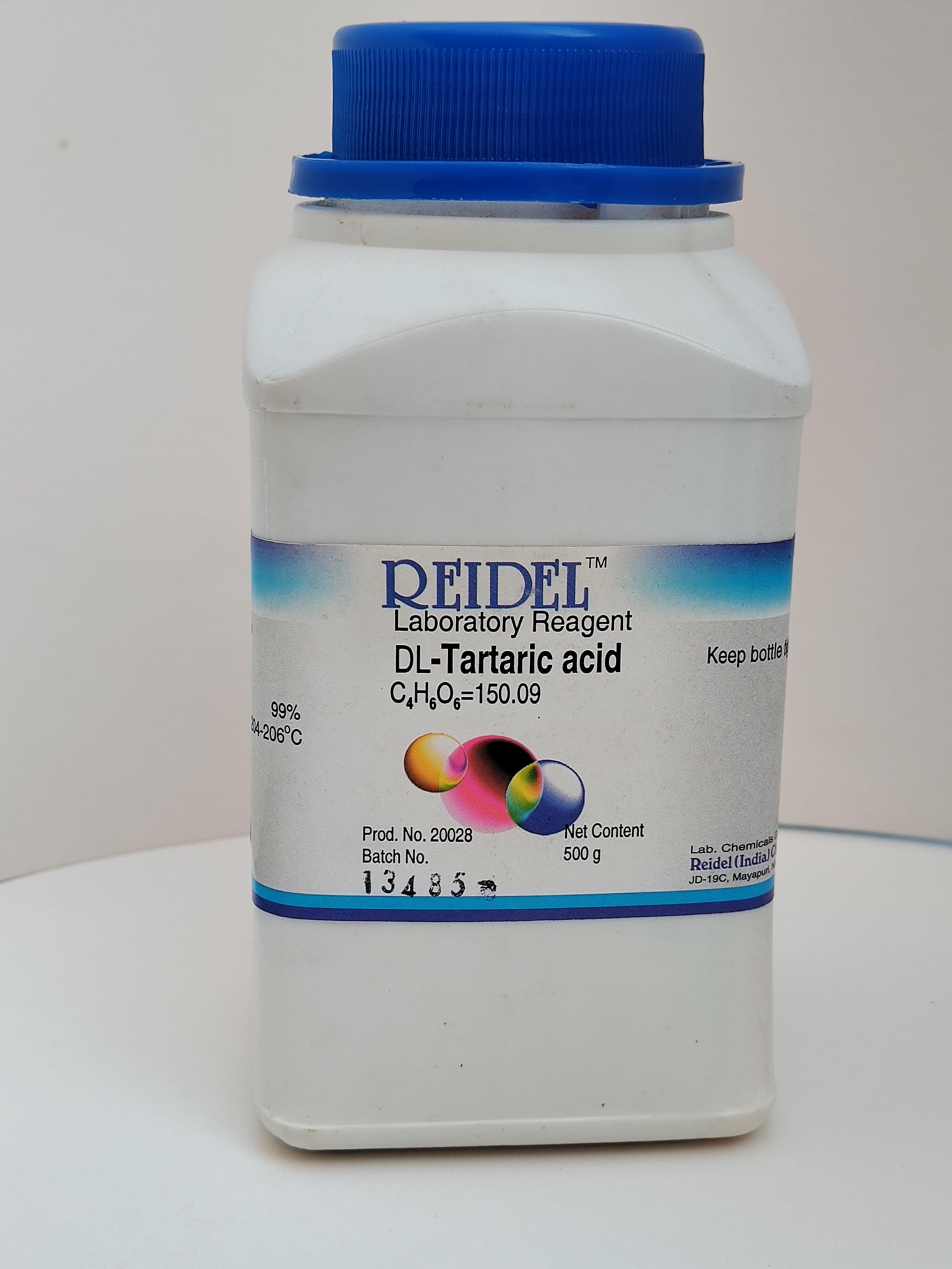 DL Tartaric Acid, 500gm, Laboratory Grade, Analytical Testing and Research-image-45