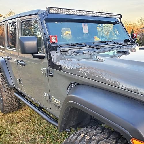 Miniatura 3 de Antena para Jeep Wrangler Accessories JK JL Unlimited Sahara Rubicon Sport Willys Gladiator JT Mojave 2007-2023, antena Jeep de 16 pulgadas para