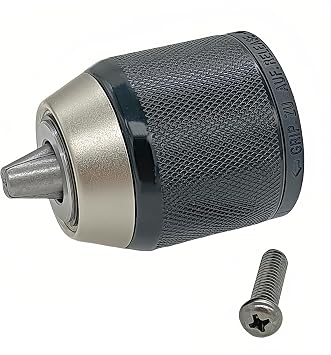 766027-7 Chuck Keyless 2-13MM Replace for Makita DHP484 DHP482 DDF484 DDF482 BHP452 BDF453 BDF452 LXFD01 LXPH05Z XFD01RW DHP485 DDF446 XPH14Z