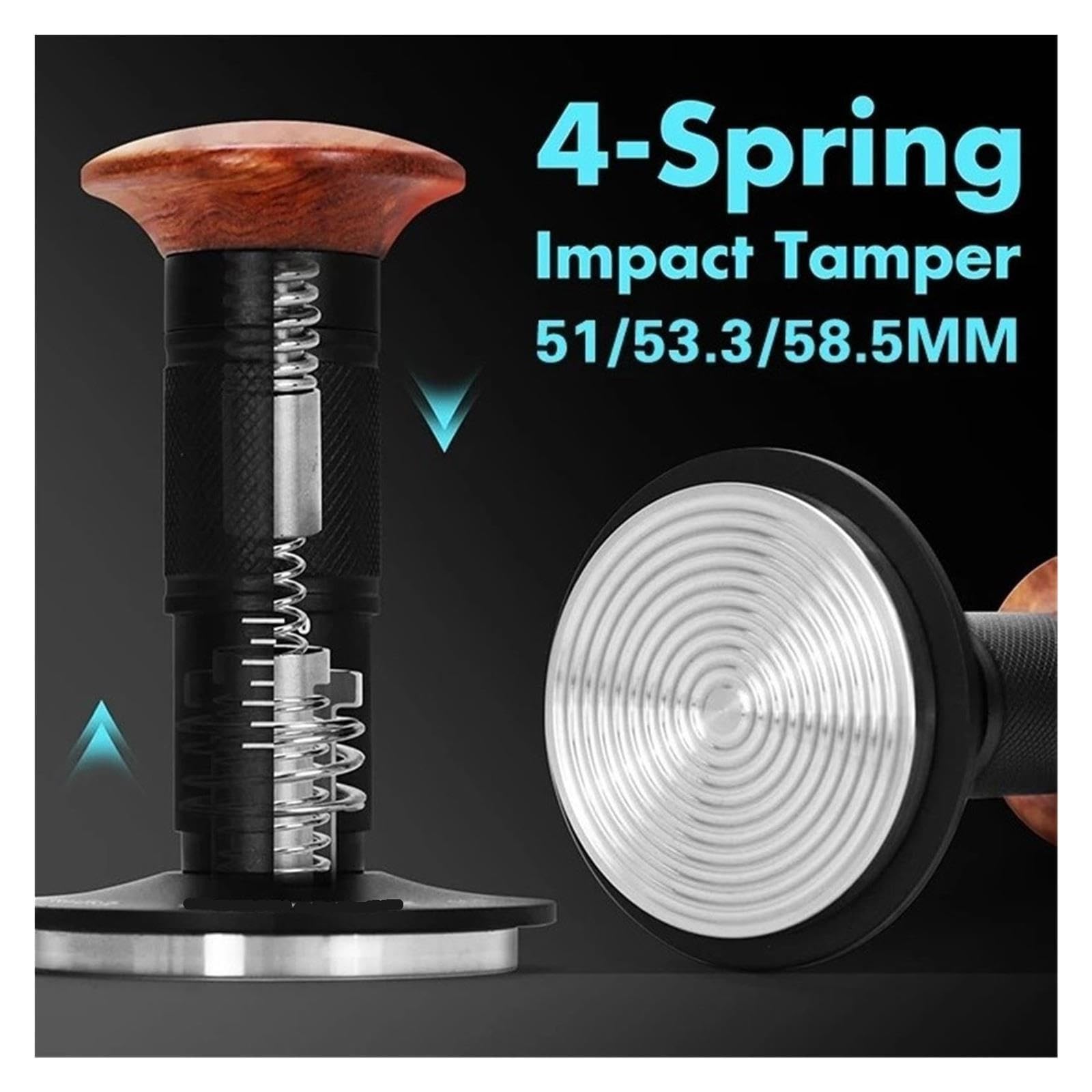 Tamper 30lb Compatible Con AliKisscafe, Compatible Con Breville