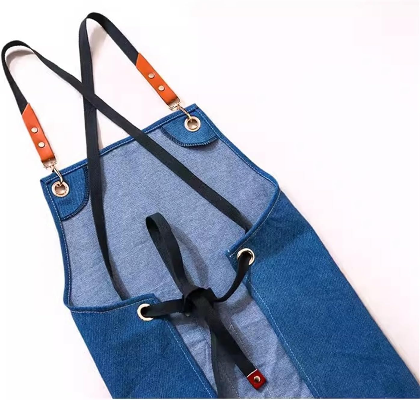 Tool Apron Denim Apron Kitchen Cooking Barista Restaurant Painting for Gardening Baking Working