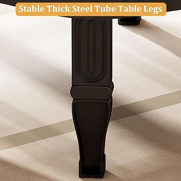 Japanese Floor Table,Square Coffee Table Foldable Tea Table, Low Table Small Table Collapsable Tatami Table Kotatsu Table for Living Room,Bedroom,Home Decoration(23.6'', Black)