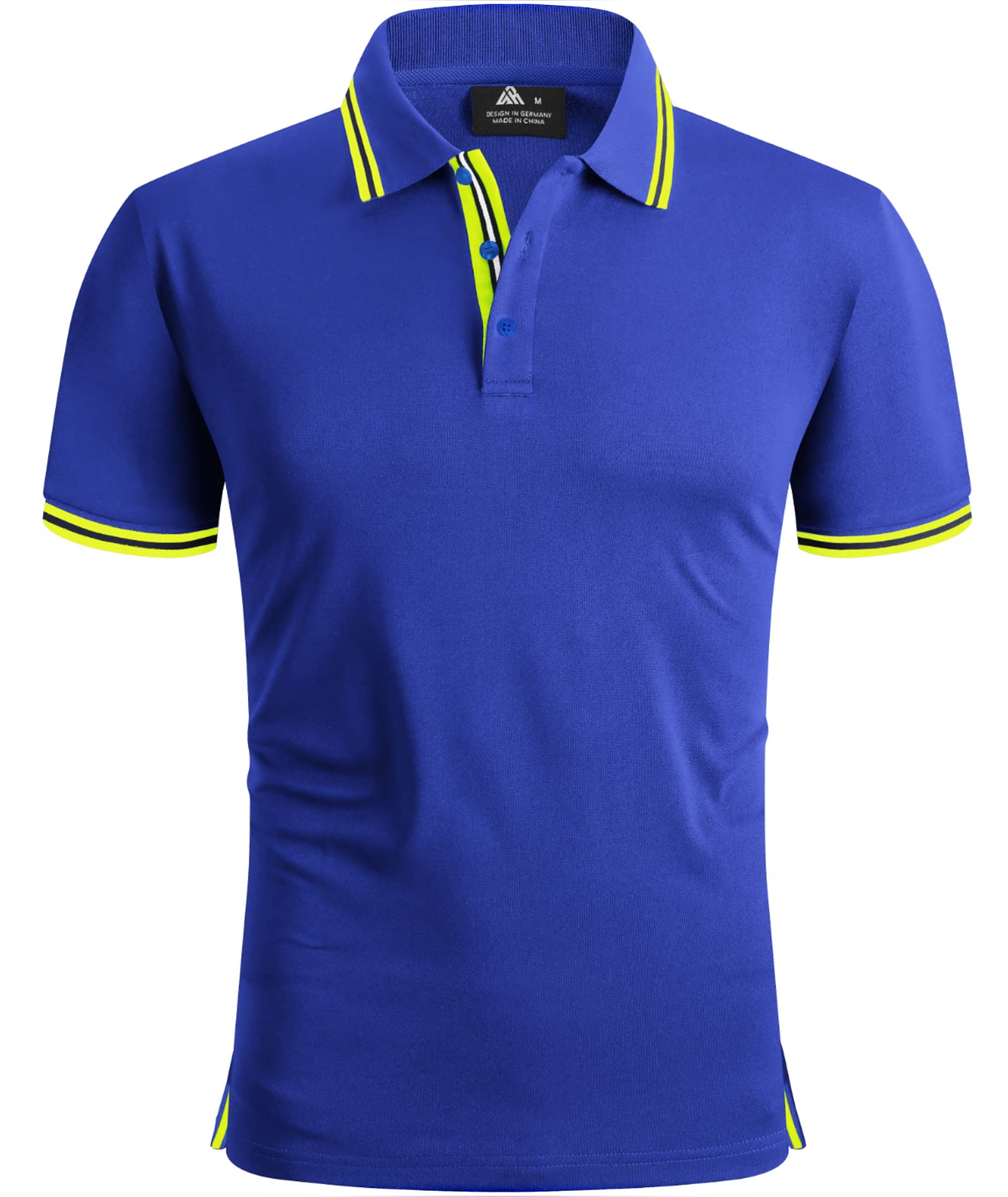 SwissWell Polo Uomo Manica Corta Asciugatura Rapida Traspirante Golf T-Shirt Tennis Polo Shirt Estiva per Uomo Sportiva Magliette