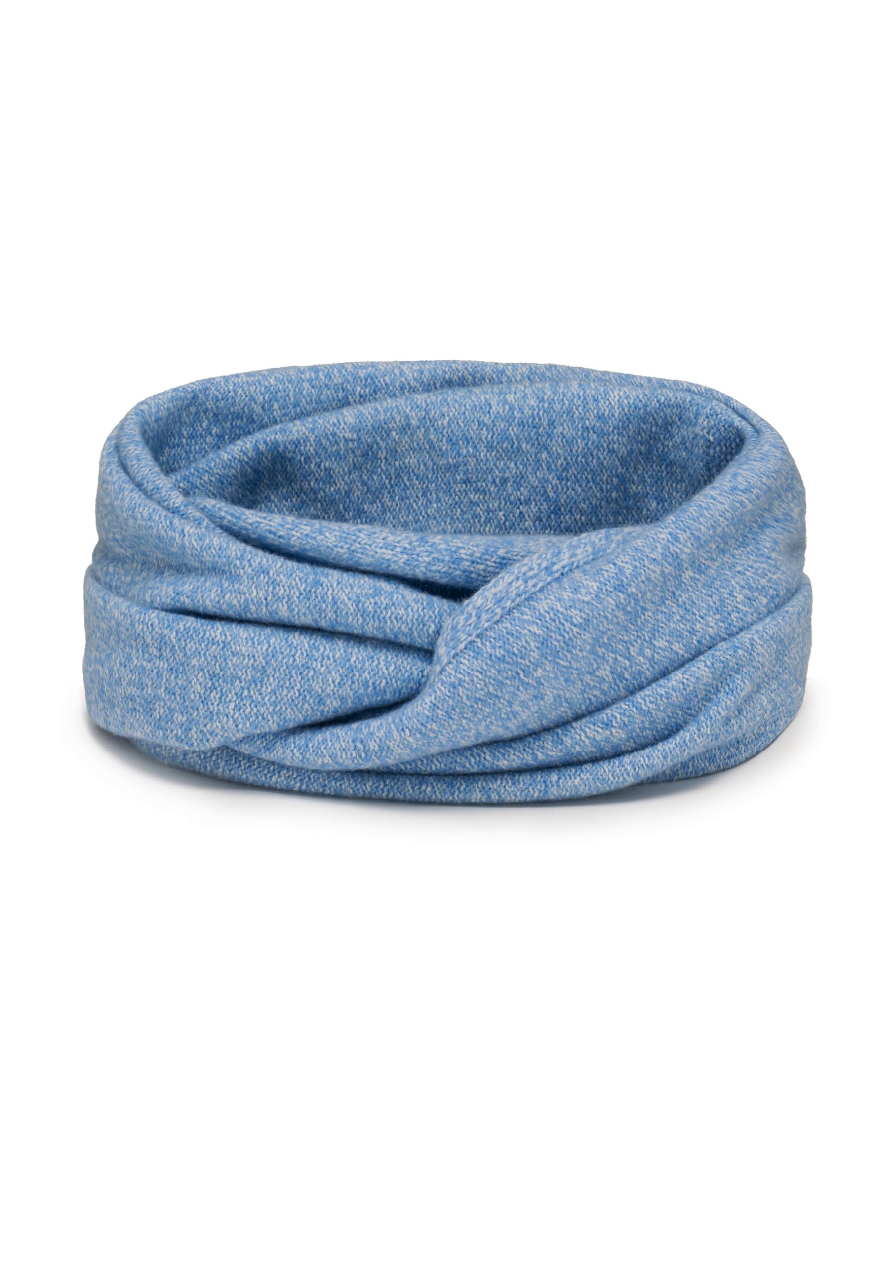 Vivisence Bufanda Redonda Para Mujeres Clásica Con Diseño Melange Hecha De Cálido Hilo De Lana Con Pliegue Doble Y Detalles Elegantes Ideal Para Protegerse Del Frío En Invierno