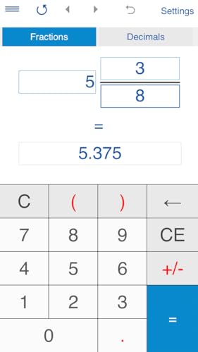 Fraction Calculator 4in1