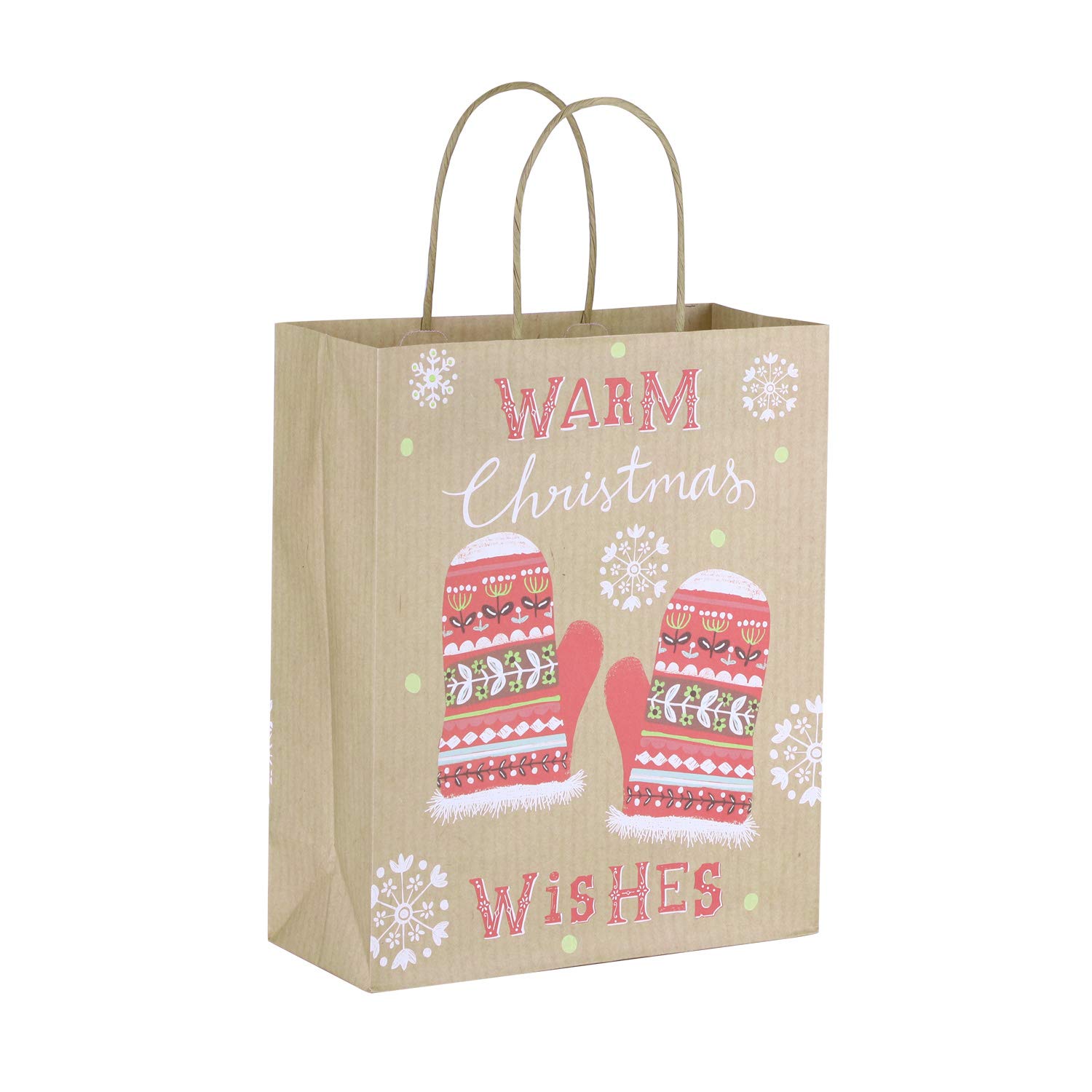 12PCS Gift Wrap Kraft Paper Bags Party Favor Shopping Bags Christmas Baby Bridal Shower Wedding Kids Birthday Thank You Foil Bachelorette - View #13