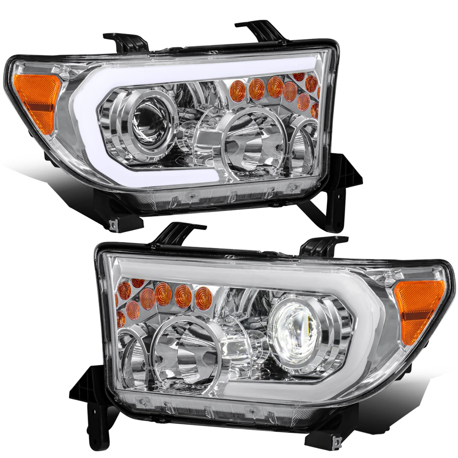 MOSTPLUS Projector Headlight Assembly Compatible with 20072013 Toyota