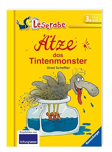 Ätze. das Tintenmonster - Leserabe 3. Klasse - Erstlesebuch für Kinder ab 8 Jahren: Mit spannendem Leserätsel (Leserabe - Schulausgabe in Broschur)