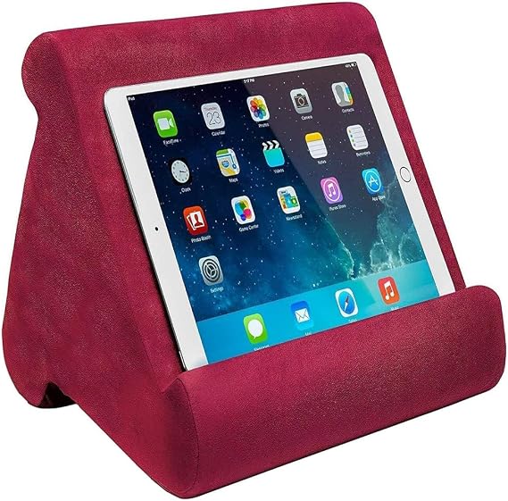 Shunwige Coussin Support Ergonomique Multi-Angles pour Tablettes, Liseuses et Livres