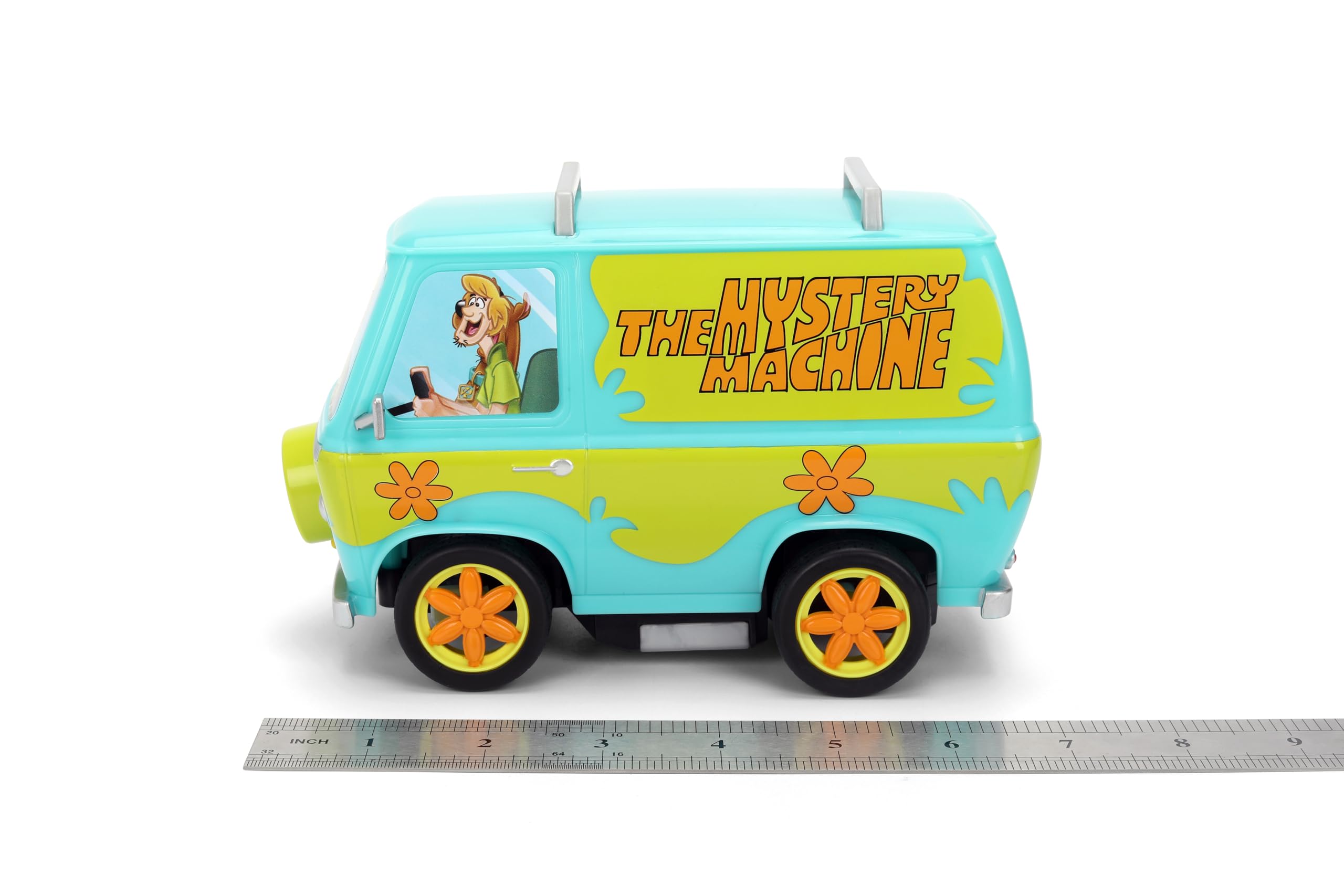 Jada Giocattoli - Scooby-Doo - Macchina misteriosa in scala 1:24 R/C - Veicolo radiocomandato - Iconico da collezione