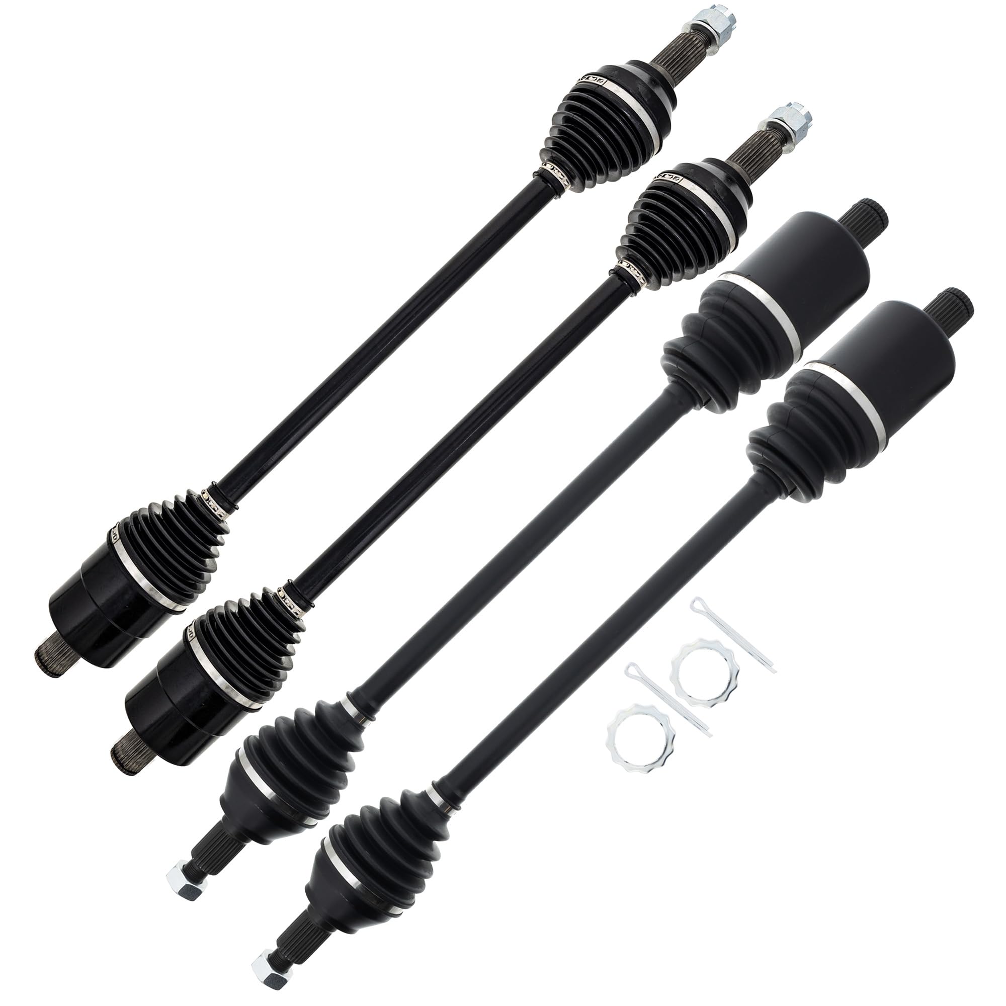 Amazon.com: NICHE Front Rear CV Axle Drive Shaft Set for Polaris