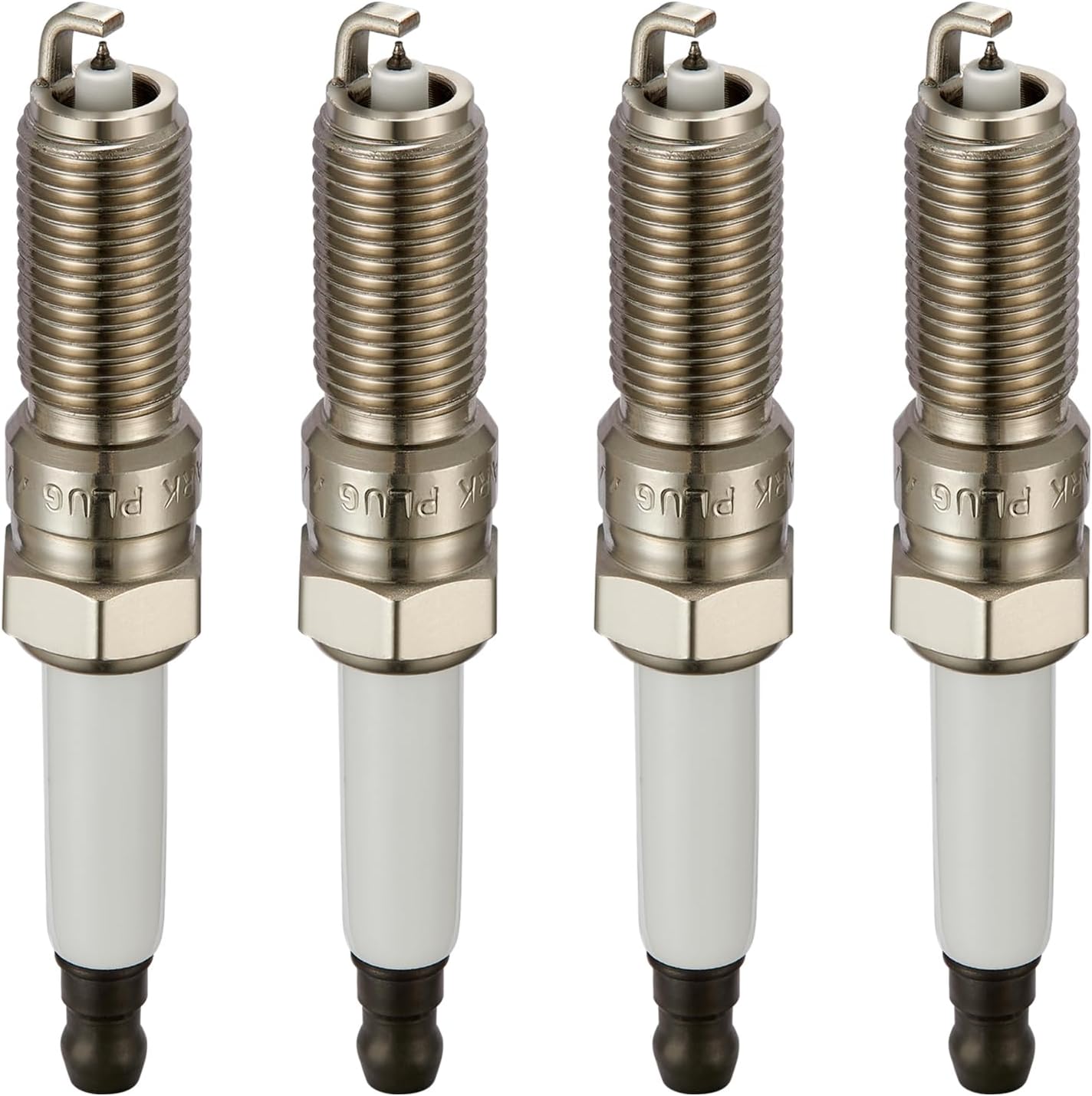 91970 Iridium Platinum Spark Plugs 4 Pack - Compatible with Chevy Equinox 2018-2020, Malibu 2016-2020, Cruze 2016-2019 Compatible with GMC Terrain 2018-2020 & Encore 2016-2019, 1.4L 1.5L 1.6L