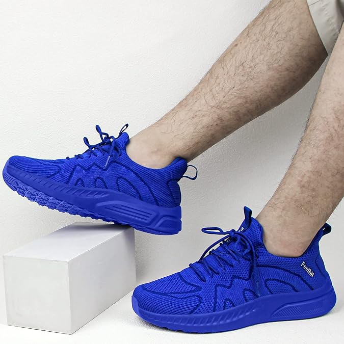 Feethit Sneaker Herren Schuhe Sportschuhe Laufschuhe Turnschuhe Herren Tennis Fitness Jogging Walkingschuhe Leichtgewichts Atmungsaktiv Freizeit Straßenlaufschuhe Schlüpfen Schuhe