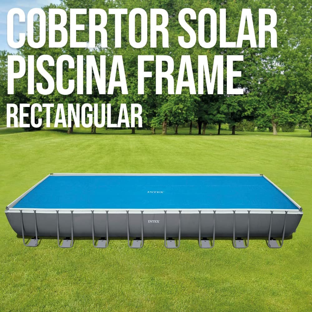 Intex 28030 Copripiscina, Protegge dai detriti, Multicolore 305 cm