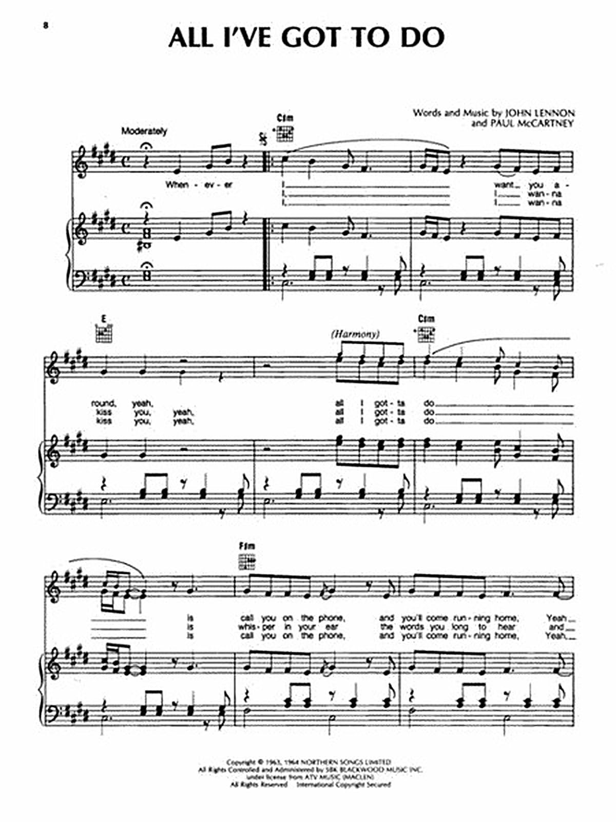 The beatles complete - volume 1 piano, voix, guitare: 001 (Complete Beatles)