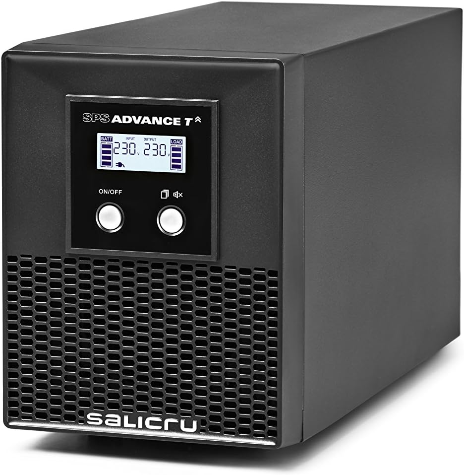 Salicru SPS Advance T 2000 Line Intercative Sine Wave Uninterruptible Power Supply Unit, 2000VA/1400W. 6 x IEC C13 Sockets
